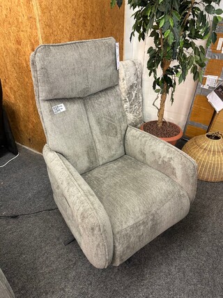 Draaifauteuil Elektrisch Floor, Geweven, antraciet